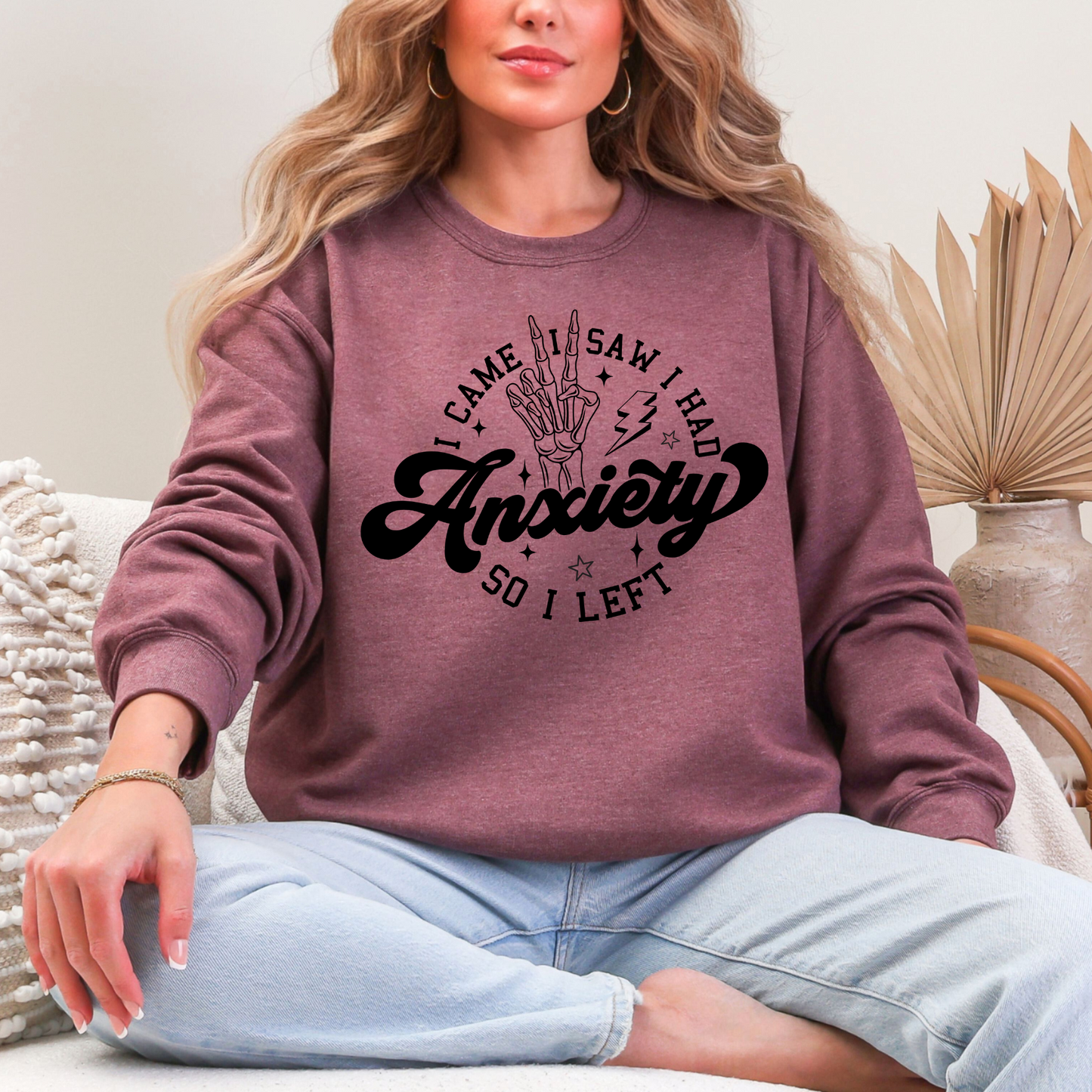 anxiety sweatshirt funny