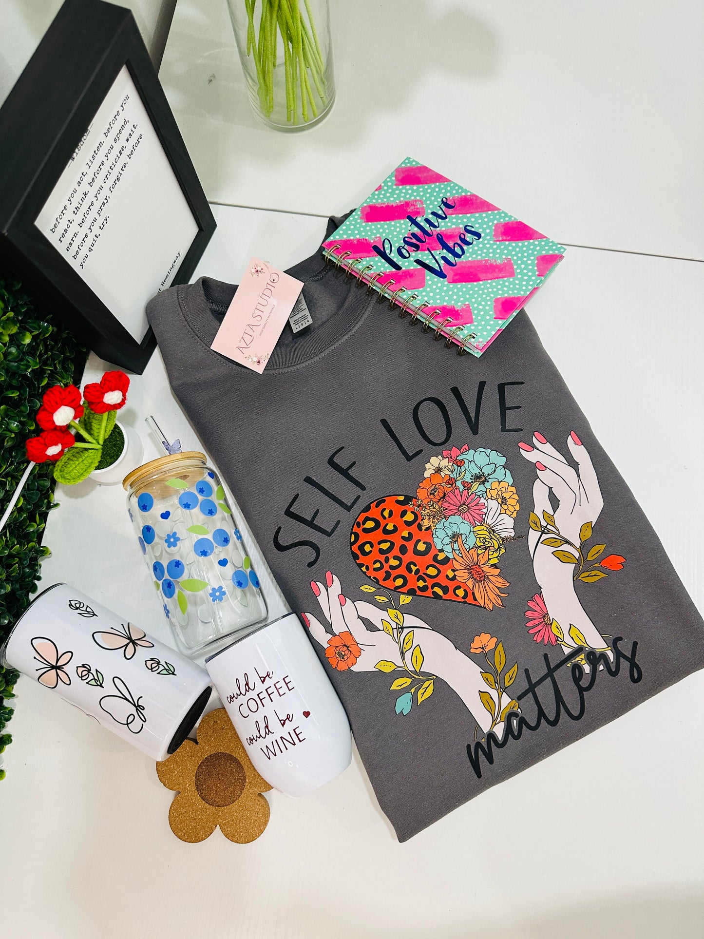 Azta Studio Cozy Mystery Box | Apparel, Glassware & Cute Surprises