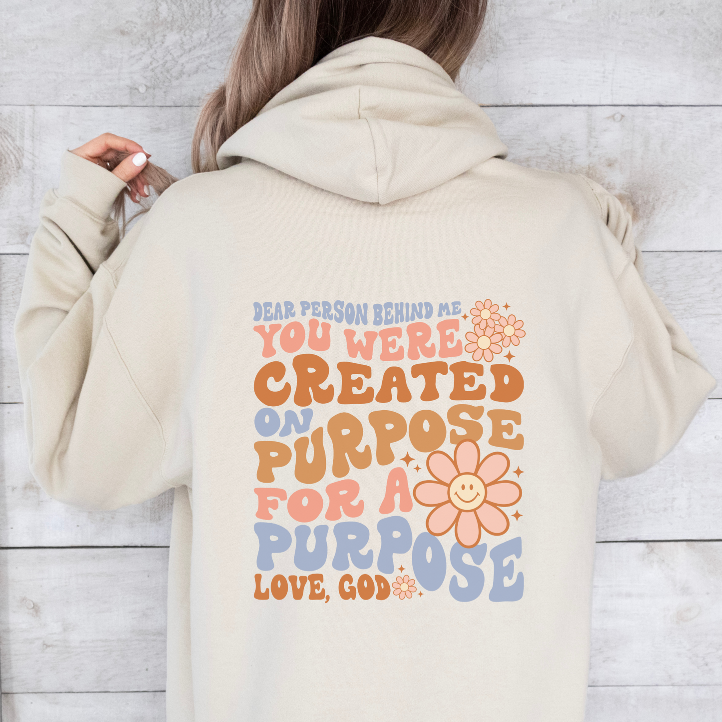 Retro Groovy Design: Features a stylish and retro-inspired aesthetic. Positive Message: Empowering and uplifting message printed on the back. Comfortable Fit: Designed for maximum comfort and freedom of movement.
