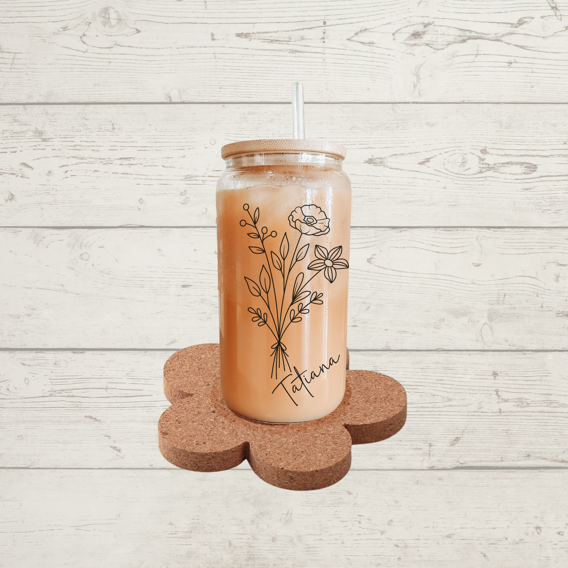 Beautiful Design: Features flower patterns. Eco-Friendly: Made from natural cork material. Protective Surface: Guards your table against spills and scratches. Durable and Absorbent: Long-lasting and absorbs moisture effectively. Easy to Clean: Simple maintenance with a quick wipe.