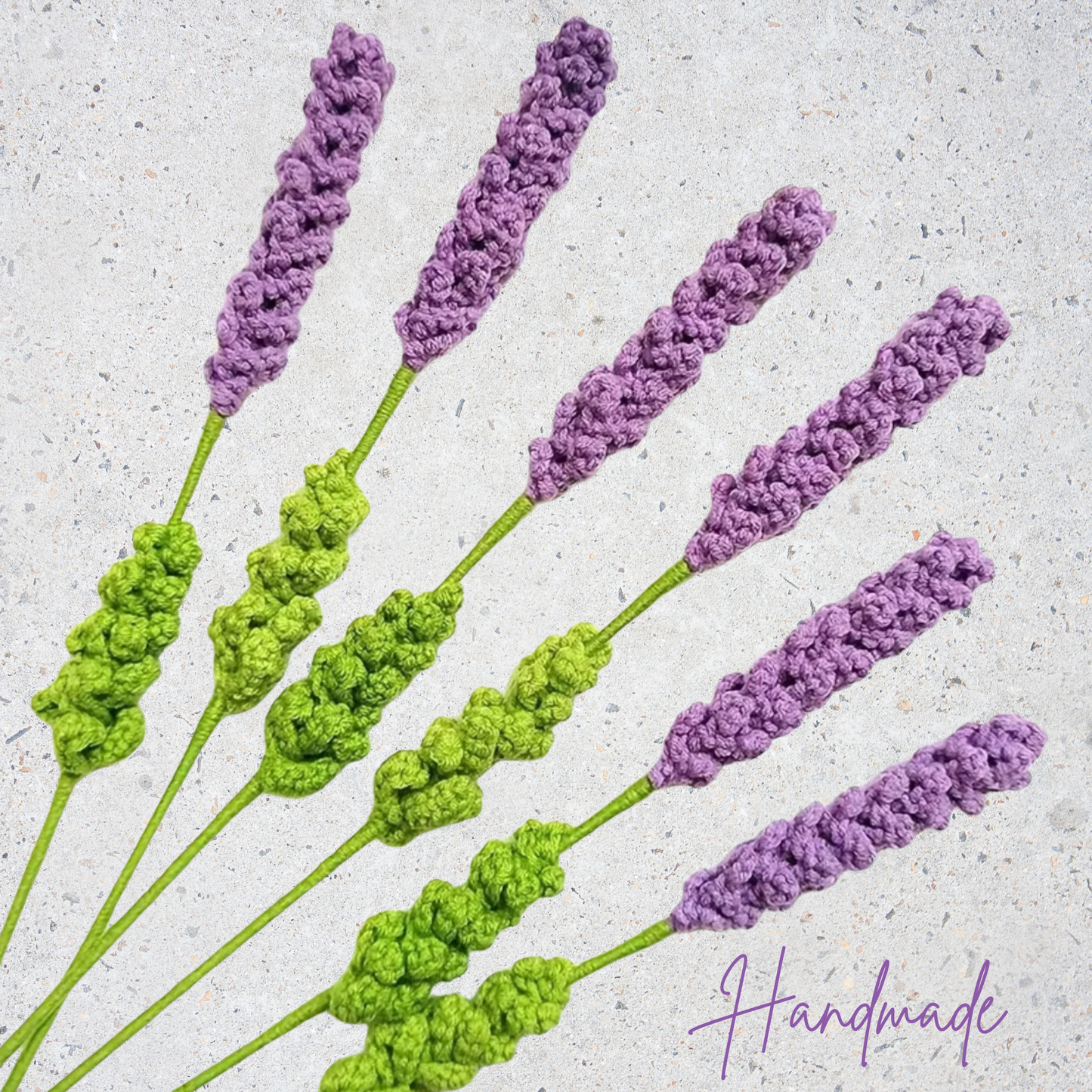 Handmade Lavander CrochetFlower – Forever Blooming Home Decor (1)
