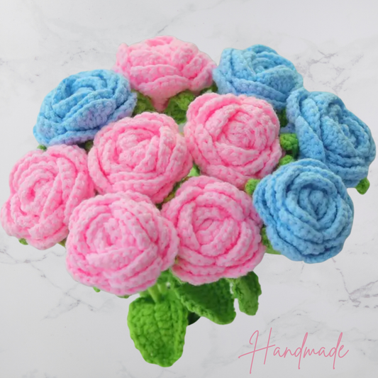 Handmade Crochet Roses (1)
