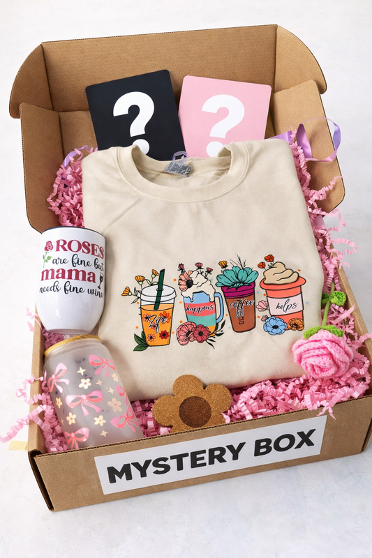 Azta Studio Cozy Mystery Box | Apparel, Glassware & Cute Surprises
