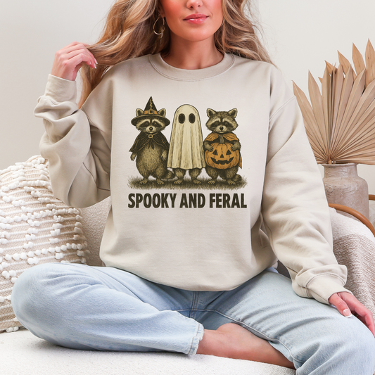 Cute Feral Sweatshirt, T-shirt Sand